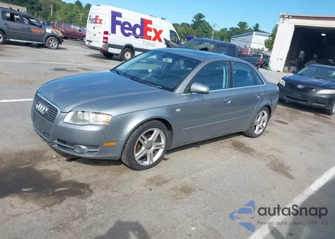 2007 Audi A4 2.0T z USA, uszkodzony, nr VIN WAUDF78E87A124933